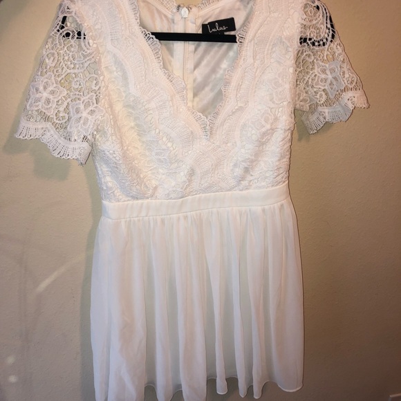 Lulus Dresses & Skirts - Homecoming White Short Dress Lulus